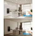 thumbnail image 6 of Sunco 96 Pack 6 Inch Ultra Thin LED Recessed Ceiling Lights Slim, 2700K Soft White, Dimmable 14W, Canless Wafer Thin with Junction Box, 6 of 7
