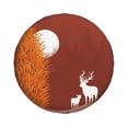 thumbnail image 1 of 15'' Red Night Forest Tire Cover, Universal Spare Wheel Covers, Dust-Proof, Water-Proof, Sun-Proof and Corrosion-Proof, 1 of 9