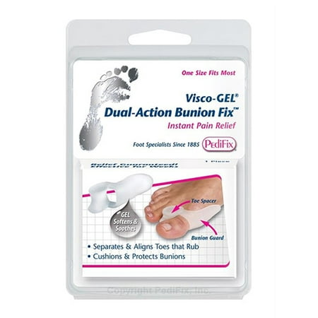 Pedifix-Visco Gel Dual Action Bunion Fix, Two Way Comfort - 1 Ea, 3