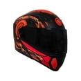 thumbnail image 2 of Casco Abatible Para Moto Kov Estelar Cyborg Rojo, 2 of 5