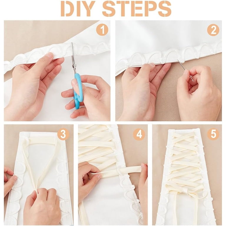 how to make loops for lace up dress HOW TO MAKE A LACE-UP CORSET DRESS AND PUT BONNING
