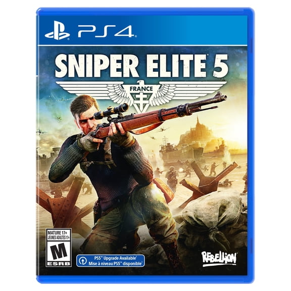 Sniper Elite 5, PlayStation 4, Rebellion, 812303017094