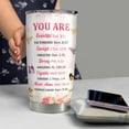 thumbnail image 6 of Inspirational Gifts for Women Tumbler 20oz Christian Gift Stainless Steel Insulated Coffee Travel Cup Mug Motivational Gift for Women Birthday Christmas, 6 of 7