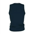 thumbnail image 3 of Alleson Athletic 538J Mens Single Ply Basketball Jersey - Navy White, 3 of 3