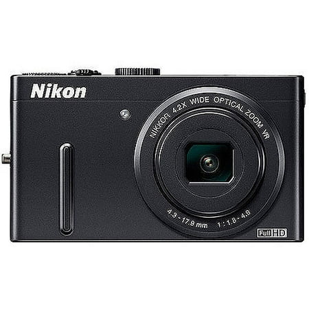 Nikon COOLPIX P300 12.2MP Digital Camera, Black w/ 4.2x Optical Zoom, 3