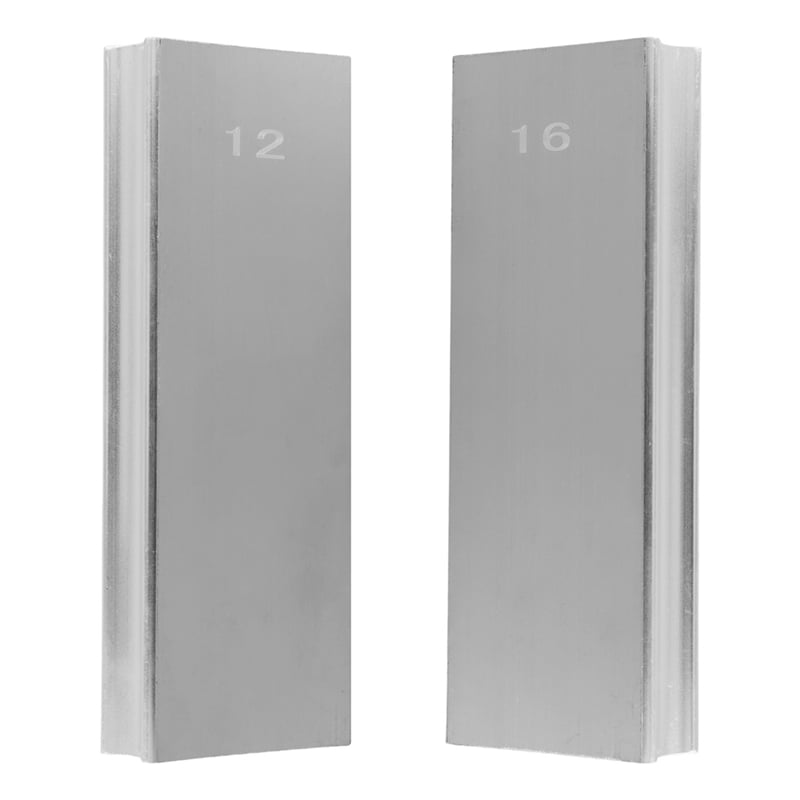 Two-Way Radius Sanding Block Aluminum Alloy Fret Leveling Fingerboard Luthier Tool Guitar Bass Sanding Beam (12-16)