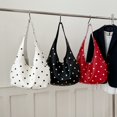 thumbnail image 7 of Hsqqdc Polka Dot Pattern Shoulder Bag, Large Capacity Casual Tote Hasp Handbag, 7 of 7