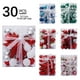 thumbnail image 4 of Teissuly 30Pcs Christmas Balls Decorations Shatterproof Xmas Tree Hanging Ornaments New Year Holiday Party Baubles Coloured Drawing Ball with Hang Rope Teissuly WER202310160711, 4 of 4