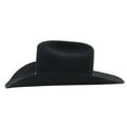 thumbnail image 2 of Stetson Powder River 4X Buffalo Felt Cowboy Hat Black, 2 of 4