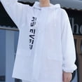 thumbnail image 4 of GJSYRH Rain Jacket Pants Suits for Men Women Waterproof Lightweight Rain Gear Workwear White XL, 4 of 7
