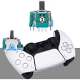 thumbnail image 3 of 8 Pcs Joystick de Remplacement pour Manette DualSense PS5, Capteur Analogique 3D Roue Thumbsticks Joystick Bascule Module de Remplacement pour Playstation 5 Con, 3 of 5