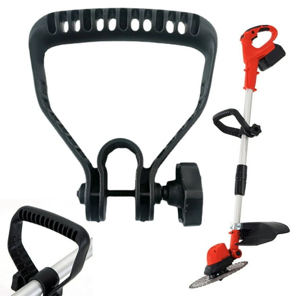 EZPXFCI Adjustable Snow Shovel Handle, Ergonomic Secondary D Handle Snow Shovel Handle Grip Back Saver Tool Handle Replacement Back Saver Attachment for Snow Removal