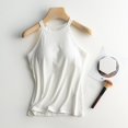 thumbnail image 4 of Womens Tank Top With Built In Bra, Padded Shelf Camisole, Breathable, 4 of 9