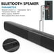 thumbnail image 4 of Gwong Electrónica BS-28B recargable inalámbrico Bluetooth Bluetooth Compatible con la barra de sonido TV para el hogar de la casa del hogar altavoz estéreo, 4 of 7