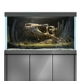 thumbnail image 2 of Aquarium Background Stickers  - Dinosaur, Skull, Teeth - Fish Tank Reptile Terrarium Decor Poster, 2 of 6