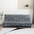 thumbnail image 1 of 2024 Stretch Futon Slipcover Armless Sofa Cover Sofa Bed Cover Furniture Protector Without Armrests Soft with Elastic Bottom, 1 of 7