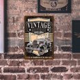 thumbnail image 1 of Placa De Coche Retro Placa De Letrero De Estaño De Metal Pintura Accesorios De Decoración De Pared Del Hogar Likrtyny Arte Deco, 1 of 9