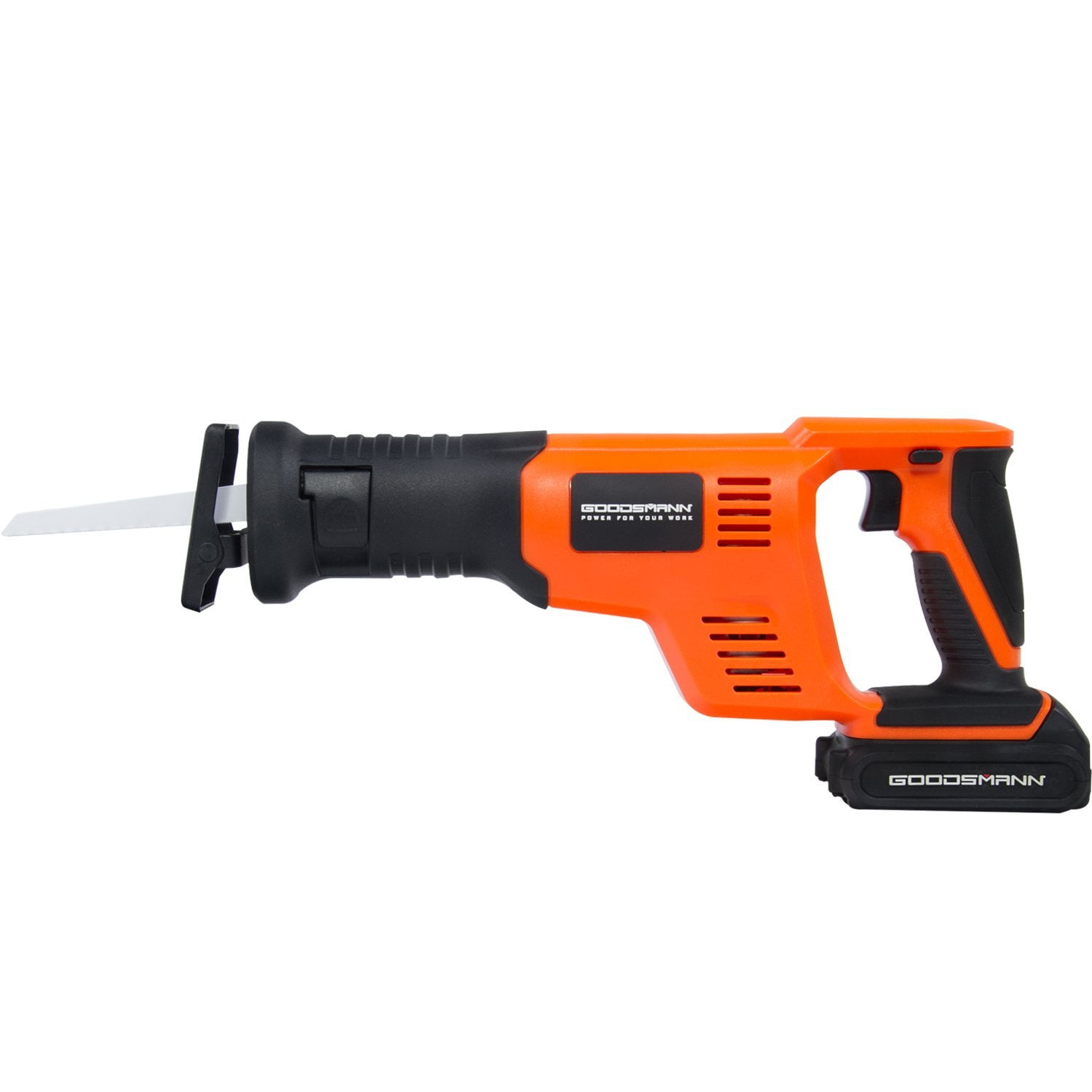 GOODSMANN 18V Liion Battery Cordless Compact Reciprocating Saw with