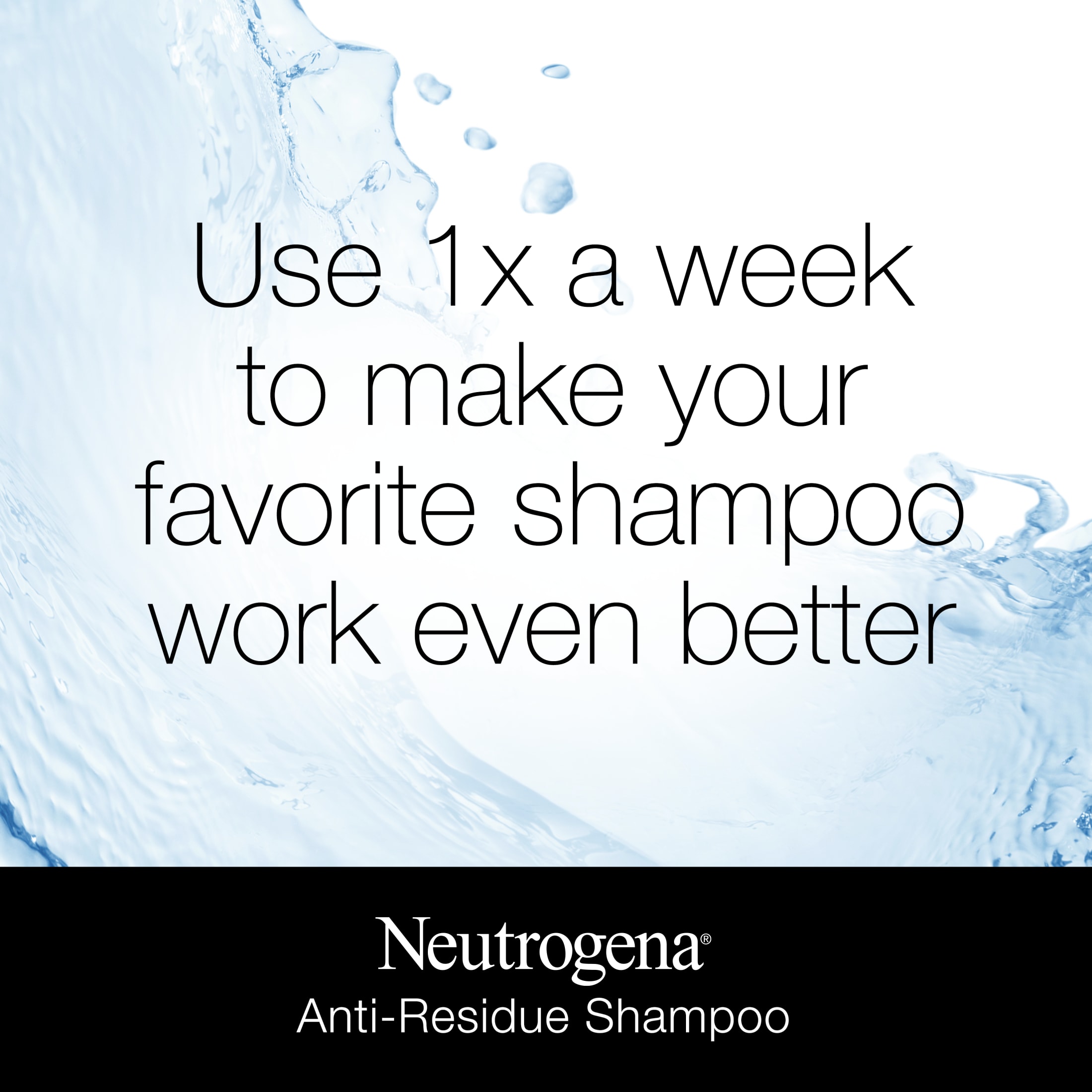 Neutrogena Anti-Residue Gentle Clarifying Shampoo, 6 fl. oz - image 4 of 18