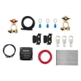 thumbnail image 3 of Kit aislador de batería dual de 12 V y 140 A, relé universal sensible al voltaje de metal, para Cables rojos de 6 m, 3 of 8