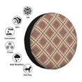 thumbnail image 4 of Susaid Fashion Tatreez Print Tire Covers,Waterproof Anti-UV Snow Sun Rain Tire Covers for RV,Truck, SUV, Trailer, Camper-14 inch, 4 of 6