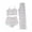 X148-Wine, variant on Censtreet Womens 3 Piece Pajama Sets Soft Sleeveless Tank Top and Shorts Pants Lounge Set