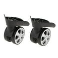 thumbnail image 1 of 4x accesorios para maletas y equipaje ruedas giratorias universales J 049A negro, 1 of 9