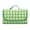 C, variant on Waterproof Padded Picnic Blanket, 7 Colors Classic Gingham Portable Folding Outdoor Mat, Lightweight Camping Beach Mat with Carry Handle for Park Travel Family