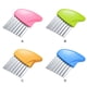 thumbnail image 5 of Moyic Cortador de patatas Kitchen Handheld Fruit Fries Maker Chopper Mango de plástico Lavable Antiadherente Slicing Gadget Amarillo Cocina y Comedor Amarillo Moyic HA061950-03, 5 of 6