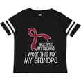 thumbnail image 3 of Inktastic Multiple Myeloma Awareness Grandpa Boys or Girls Toddler T-Shirt, 3 of 5
