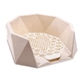 thumbnail image 4 of Bandeja para baño de interior para perros, inodoro para perros, caja de arena para perros duradera, mantiene las patas y el piso limpios Beige, 4 of 8