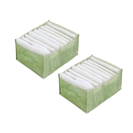 

Heiheiup Compartment Bag Drawer Storage Box Trouser Mesh Clothes Storage Box Compartment Storage Bags Home Textile Storage