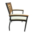 thumbnail image 4 of Panama Jack Outdoor Panama Jack Boca Grande Stackable Dining Armchairs (Set of 2), 4 of 5