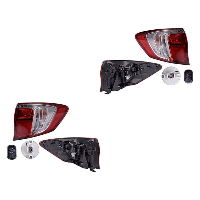Par de Calaveras Rdx 2016 A 2018 Acura Ext C/Leds DEPO .
