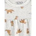 thumbnail image 4 of Carter's Child of Mine Baby Girl Jumpsuit, 2-Pack, One-Piece, Sizes Preemie-9 Months, 4 of 4