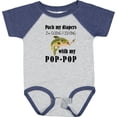 thumbnail image 3 of Inktastic Pack My Diapers I Am Going Fishing with Pop-pop Boys or Girls Baby Bodysuit, 3 of 5