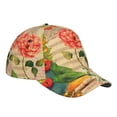 thumbnail image 3 of Daiia Vintage Bird print Baseball Cap Men Women Golf Dad Hat Adjustable Original Classic Low Profile Hat Unconstructed Plain Cap, 3 of 9