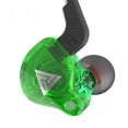thumbnail image 1 of Matsuzay Auricular con cable Interfaz de 3,5 mm Ergonómico HiFi MP3 Escuchar música Ver videos Auriculares deportivos en la oreja con micrófono Cables de audio/vídeo Verde, 1 of 1