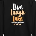thumbnail image 3 of Instant Message - Live Laugh Lake - Toddler And Youth Long Sleeve Graphic T-Shirt, 3 of 6