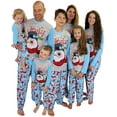 thumbnail image 1 of Conjuntos de pijamas de muñeco de nieve de Navidad a juego con la familia Lindo estampado de muñeco de nieve de manga larga para padres e hijos Ropa para el hogar Zhivalor CQ492-9, 1 of 8