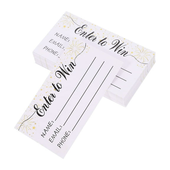 Baluue 300pcs Raffle Drawing Tickets for Schools, Event Paper Tickets for Fundraisers and Classroom Activities