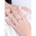 thumbnail image 4 of Classique à la Mode & Croix Design 925 Argent en Forme de Coeur pour les Femmes, 4 of 5