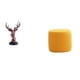 thumbnail image 1 of Figura de cabeza de ciervo,Adorno de cabeza de ciervo,estatua de animal decorativa,Escabel,Reposapiés pequeño,taburete otomano,sofá,taburete de té,Reposapiés Cubo Taburete Taburete para, 1 of 8