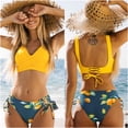 thumbnail image 2 of ZZSRJ Traje de baño para mujer, bikini sexy, traje de baño (color: I, tamaño: mediano), 2 of 3