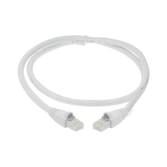 SF Cable Cat6A UTP Ethernet Cable, 15 feet - White