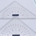 thumbnail image 5 of Regla triangular de dibujo gráfico para dibujar regla triangular de escala de 300 mm para enseñar a medir distancias, 5 of 5