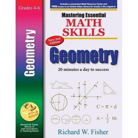 UPC: 9781737263340 | Mastering Essential Math Skills: GEOMETRY  2nd Edition: GEOMETRY  2nd Edition (Paperback)
