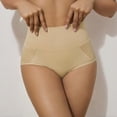 thumbnail image 2 of Fewfanhot Women's High-Waisted Cutout Tummy Control Waist Cinching Butt-Lifting Shapewear Briefs, Stretchy Comfy Body-Shaping Underwear, 2 of 4