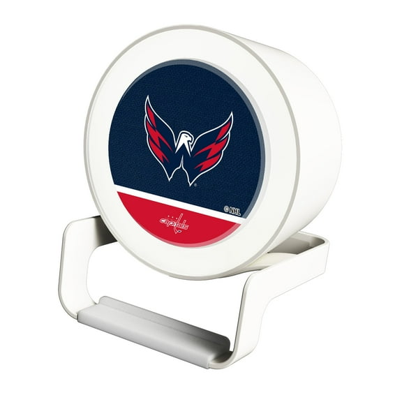 Washington Capitals Night Light Wireless Charger And Bluetooth Speaker