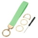 thumbnail image 1 of Llavero con cinta para la muñeca, correa elástica para muñeca para mujeres y hombres, lindo llavero trenzado para llaves de coche, cámara, billetera, identificaciones y tarjetas, verde, 1 of 7